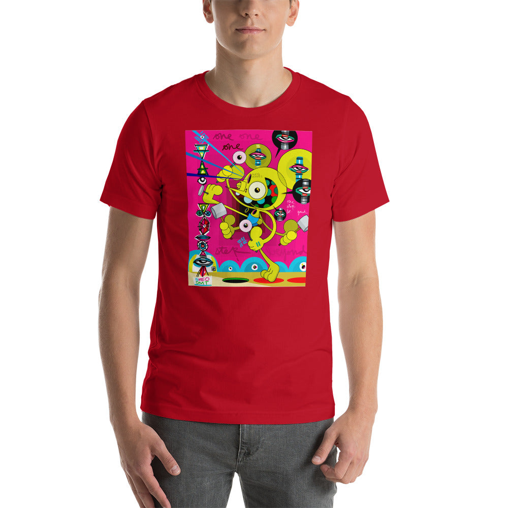 One Step Beyond - LEBO X DALEK - Lebo Short Sleeve Unisex T-Shirt